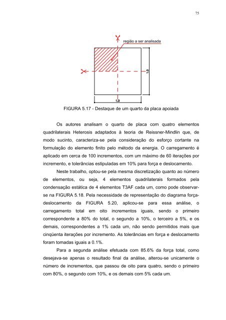 análise de pavimentos de edifícios de concreto armado com a ...