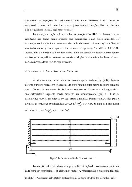 Modelos Não Lineares do Método dos Elementos de Contorno para ...