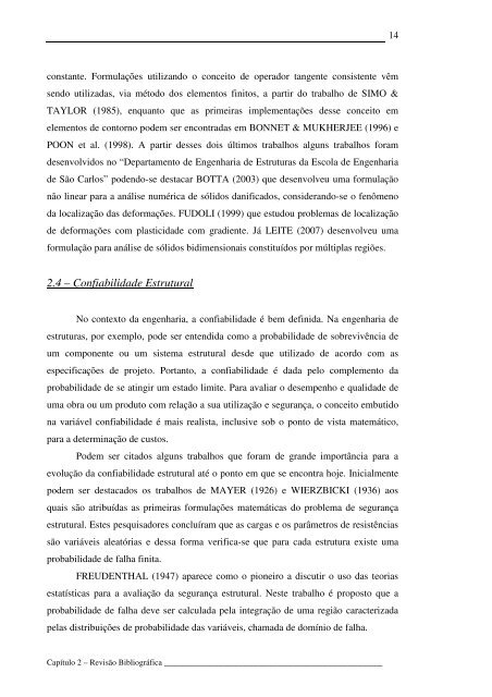 Modelos Não Lineares do Método dos Elementos de Contorno para ...