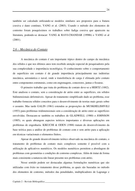 Modelos Não Lineares do Método dos Elementos de Contorno para ...