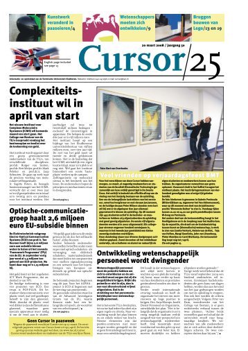 Cursor 25 - Technische Universiteit Eindhoven