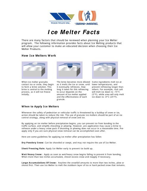 Surface salt precipitation of sustained-release snow melting mixture