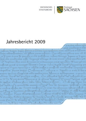 Inhalt - Archivwesen - Freistaat Sachsen