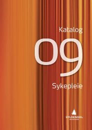 Katalog Sykepleie - Gyldendal Norsk Forlag
