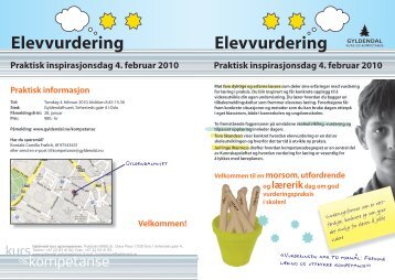 Elevvurdering Elevvurdering - Gyldendal Norsk Forlag