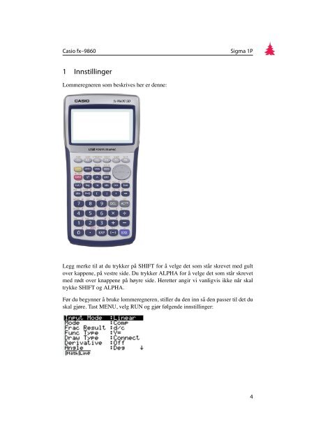 Casio fx–9860