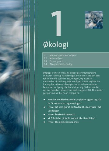 Økologi - Gyldendal Norsk Forlag