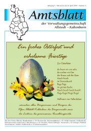 Ein frohes Osterfest und erholsame Feiertage - Stadt Allstedt
