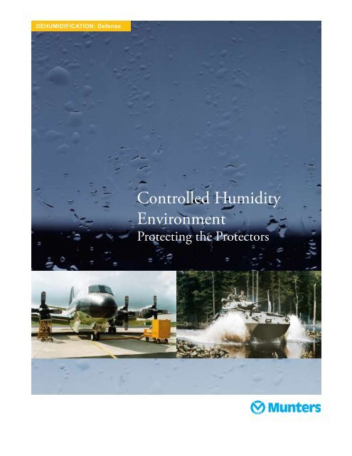 Controlled Humidity Environment - Munters