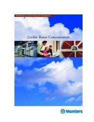 Zeolite Rotor Concentrators Brochure.pdf - Munters