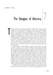 The dangers of memory - UCI Webfiles