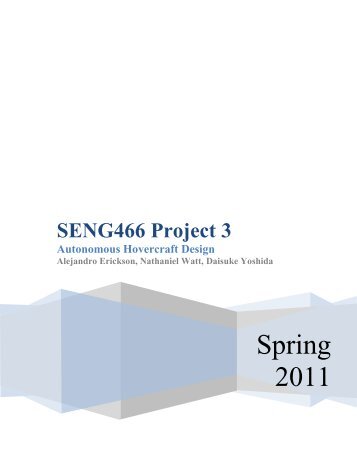 SENG466 Project 3 - University of Victoria