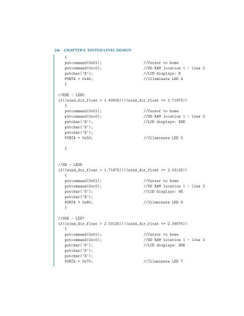 Embedded Systems Design with the Atmel AVR Microcontroller Part II