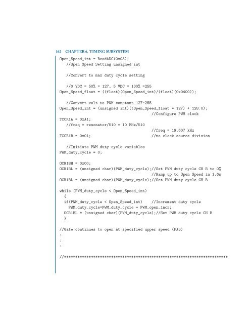 Embedded Systems Design with the Atmel AVR Microcontroller Part II