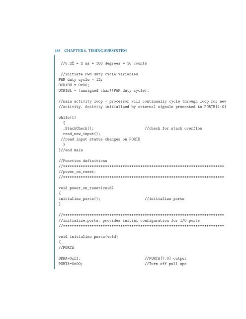 Embedded Systems Design with the Atmel AVR Microcontroller Part II