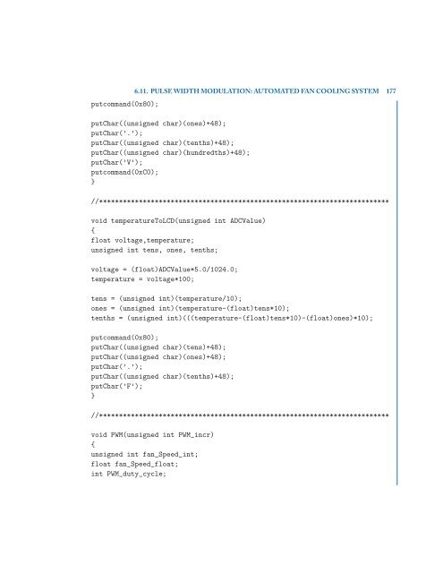 Embedded Systems Design with the Atmel AVR Microcontroller Part II