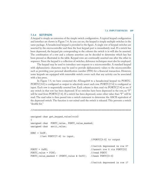 Embedded Systems Design with the Atmel AVR Microcontroller Part II