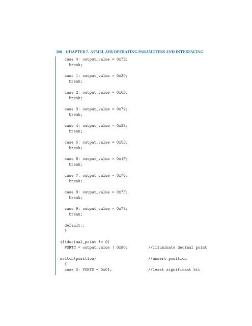 Embedded Systems Design with the Atmel AVR Microcontroller Part II