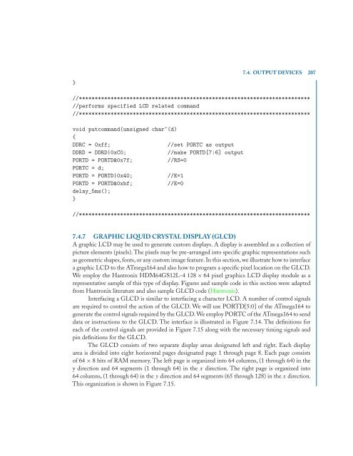 Embedded Systems Design with the Atmel AVR Microcontroller Part II