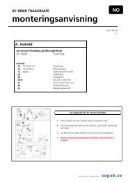 65-1060K TRAILERSAFE monteringsanvisning - Mekonomen