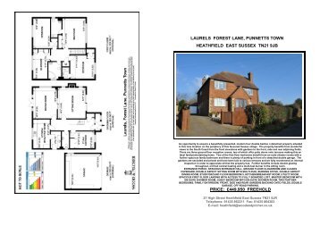 laurels forest lane, punnetts town heathfield east sussex