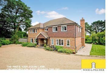 the pines, harlequin lane, crowborough, east sussex, tn6 1ht ...