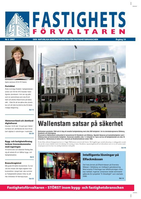 Wallenstam satsar på säkerhet - WebNews