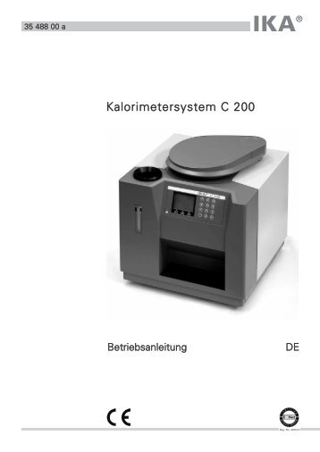 Kalorimetersystem C 200