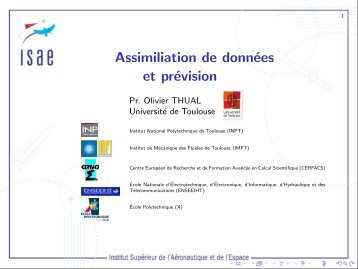 Assimilation de données et prévision (par Olivier Thual)