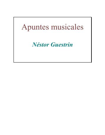 Apuntes musicales - WebRing