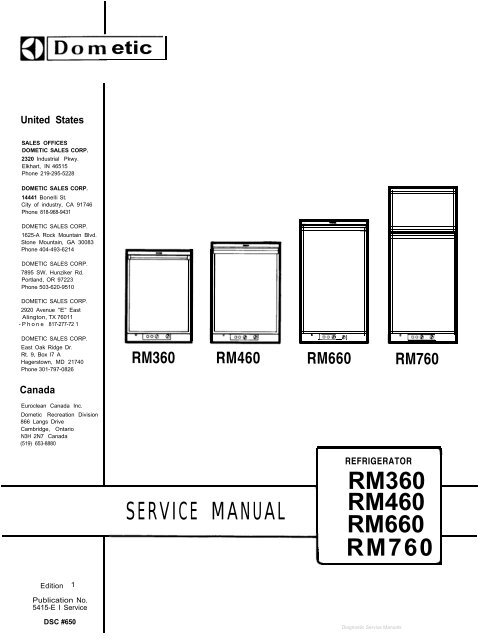 RM360 RM460 RM660 RM760 Service Manual - WebRing Inc.