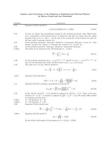 Solutions Errata - WebRing