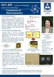 Competence of Electrochemistry