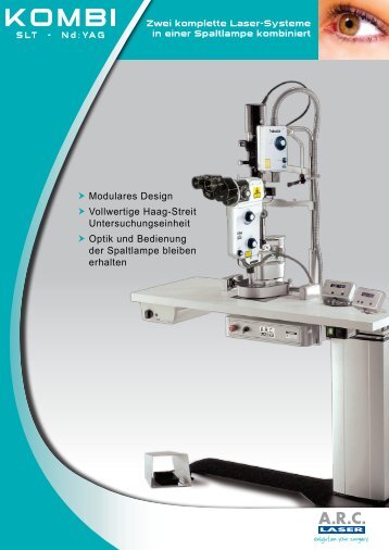 Broschüre - Kombi Q-LAS SLT (PDF) - ARC Laser