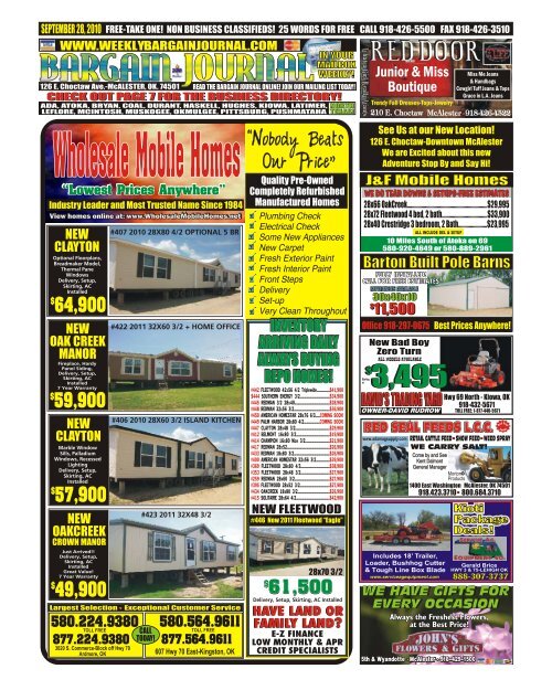 Whole Mobile Homes The Weekly