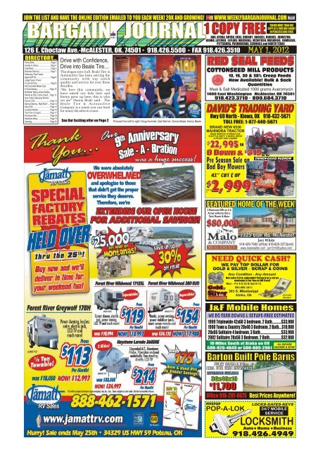 McAlester - The Weekly Bargain Journal