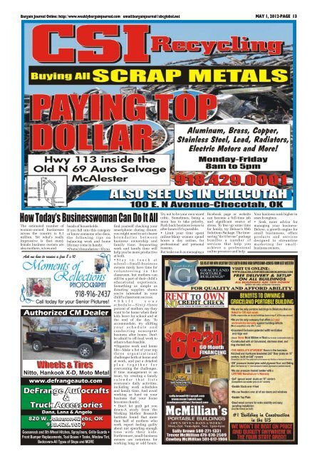 McAlester - The Weekly Bargain Journal