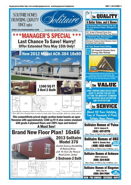 McAlester - The Weekly Bargain Journal