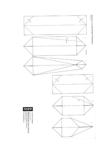 14. Türchen Bastel-Adventskalender Faltsterne aus Seidenpapier