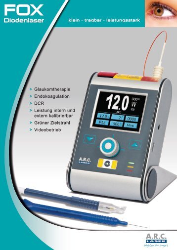 FOX Ophthalmologie (PDF) - ARC Laser