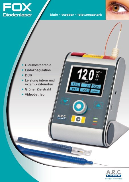 FOX Ophthalmologie (PDF) - ARC Laser