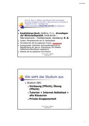 A.2.4 Partialanalyse - Prof. Dr. Paul JJ Welfens - Bergische ...