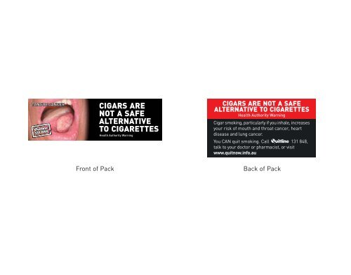 cigars are not a safe alternative to cigarettes