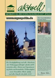 Ausgabe 03_2005 - Wohnungsgesellschaft Apolda mbH