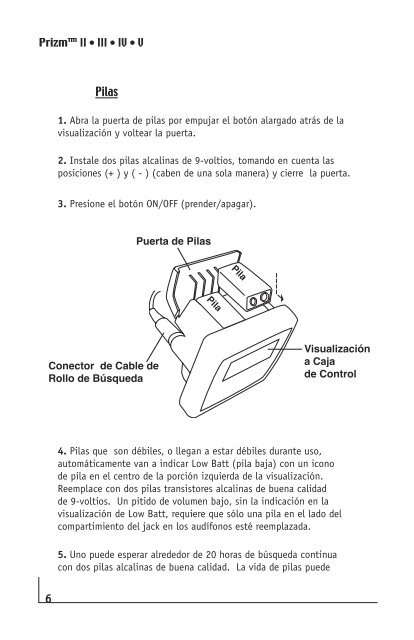 Fabricado por ™ - White's Metal Detectors