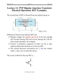 PNP Bipolar Junction Transistor Physical Operation. BJT Examples.