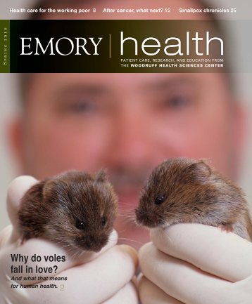 Why do voles fall in love - Woodruff Health Sciences Center - Emory ...