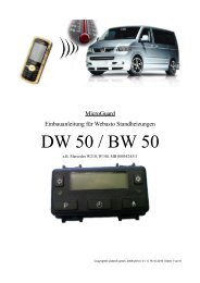 DW 50 / BW 50 - MicroGuard