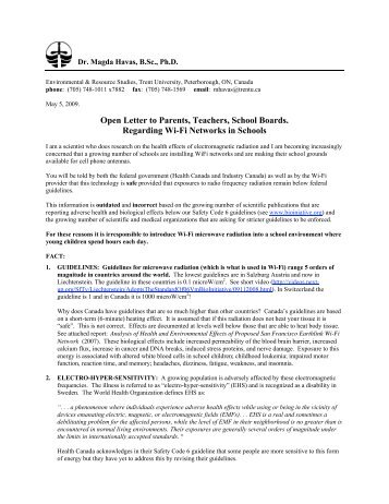 sample letter to parents from teachers