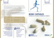 BONE CAPSULES - ARCO Chemie